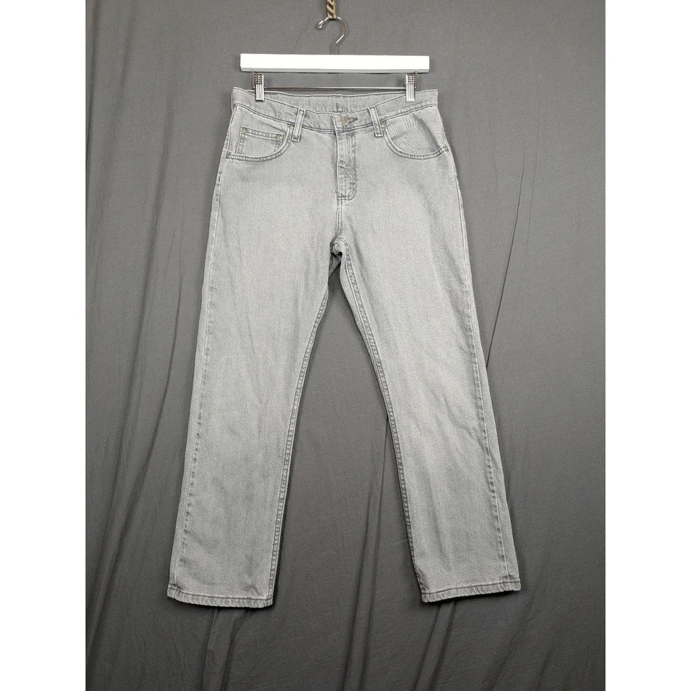 Lee Premium Jeans Girls Juniors Size 16‎ Husky  Gray